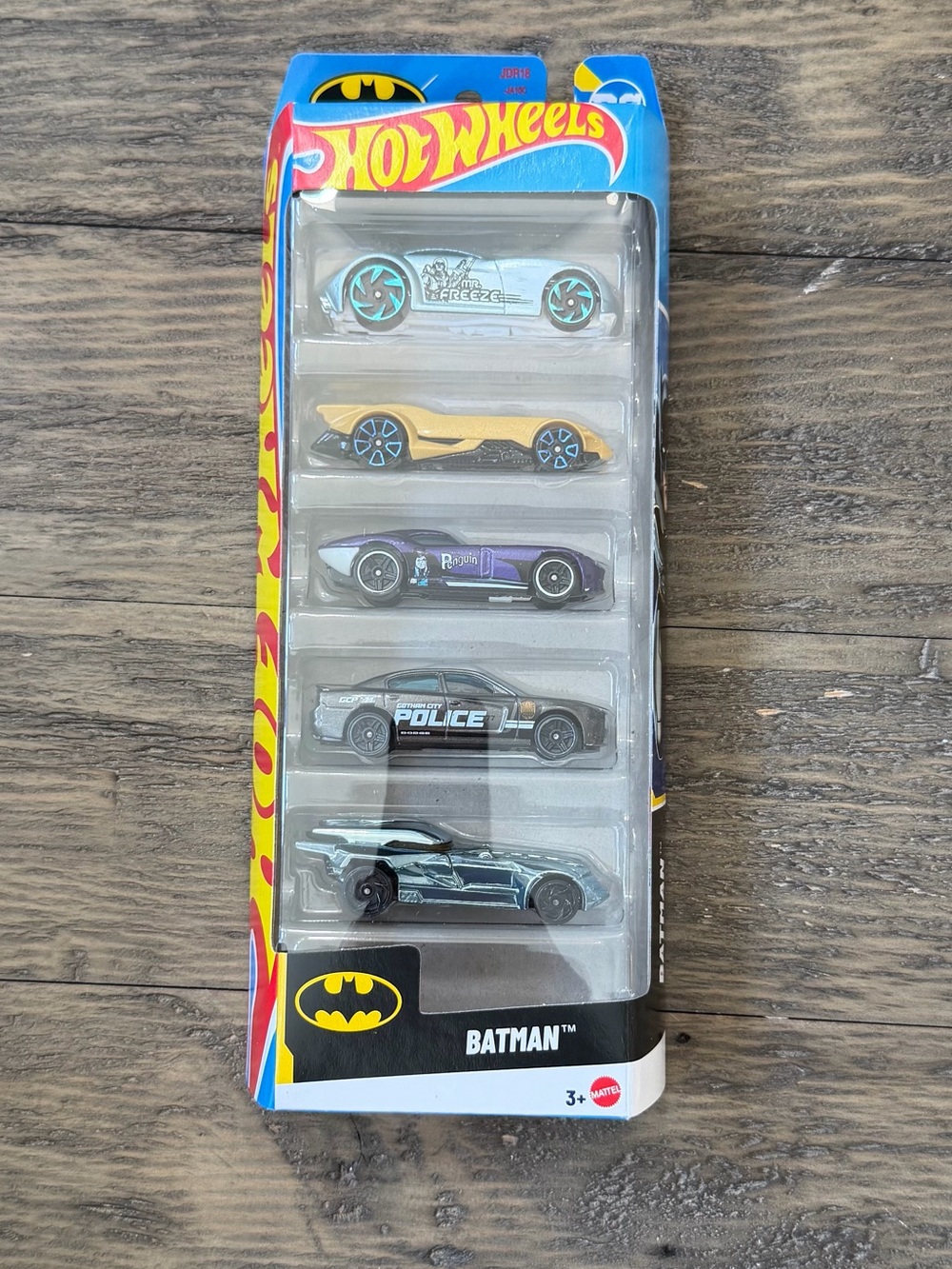 5pc Batman Hotwheels Set
New in box